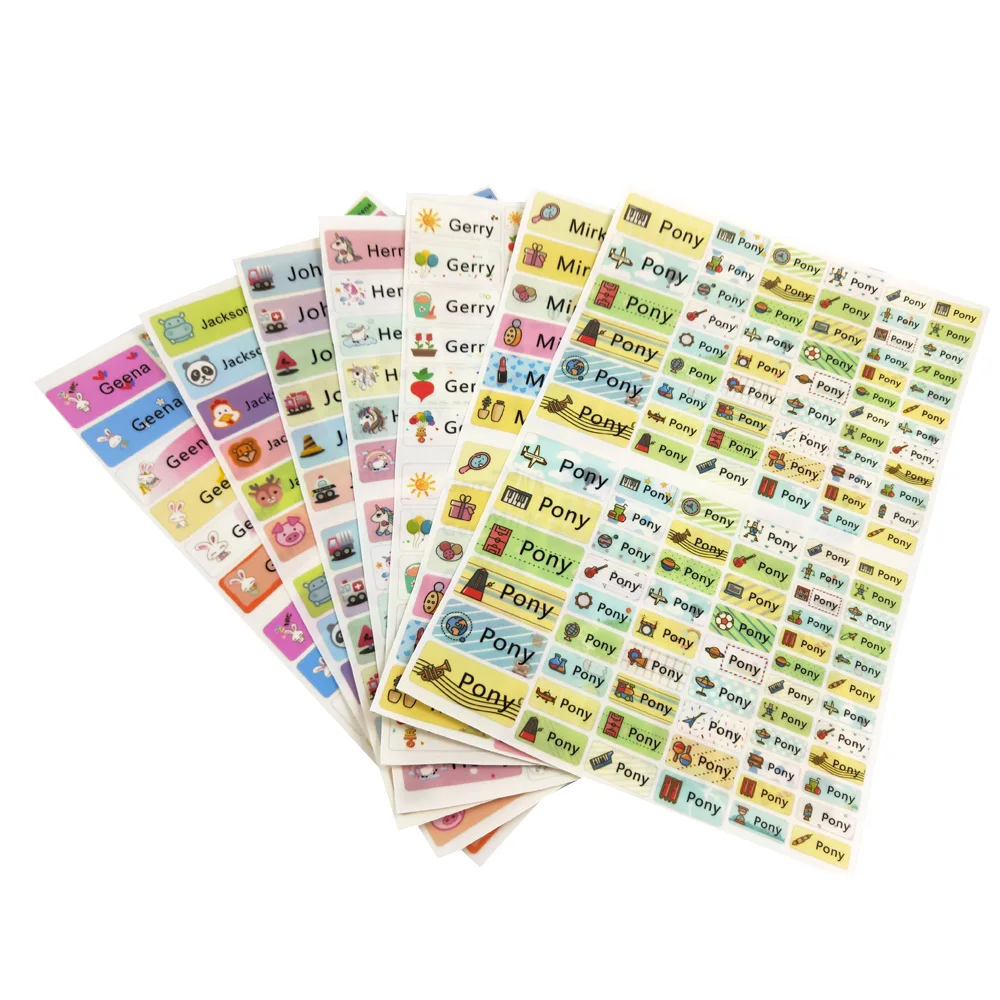 Этикетка на одежду этикетка заказ водонепроницаемые тканевые наклейки школьная