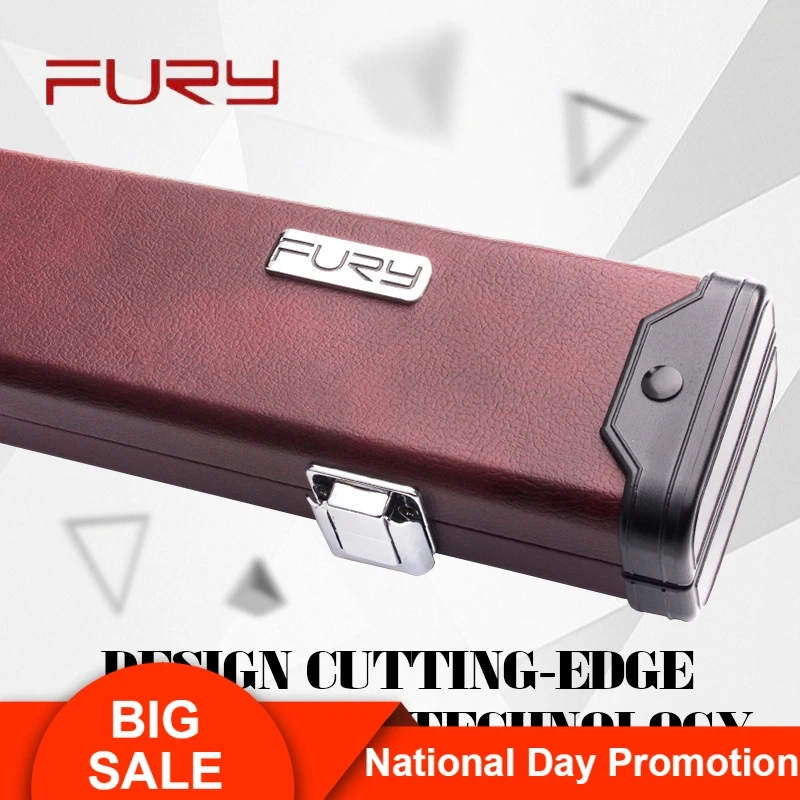 

Fury Billiard Snooker Cue Box One Piece Box 3/4 Rod Box 8 Models Option Professional Billiards Cue Box Stick Cue Box Excellent