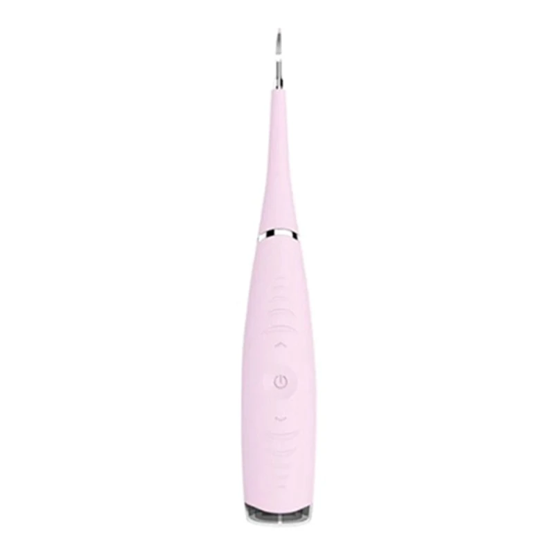 pink Channy портативное электрическое ультразвуковое устройство для чистки зубного скалера, Зубное вычисление, пятна, средства для удаления зубного камня, отбеливание зубов - Цвет: pink