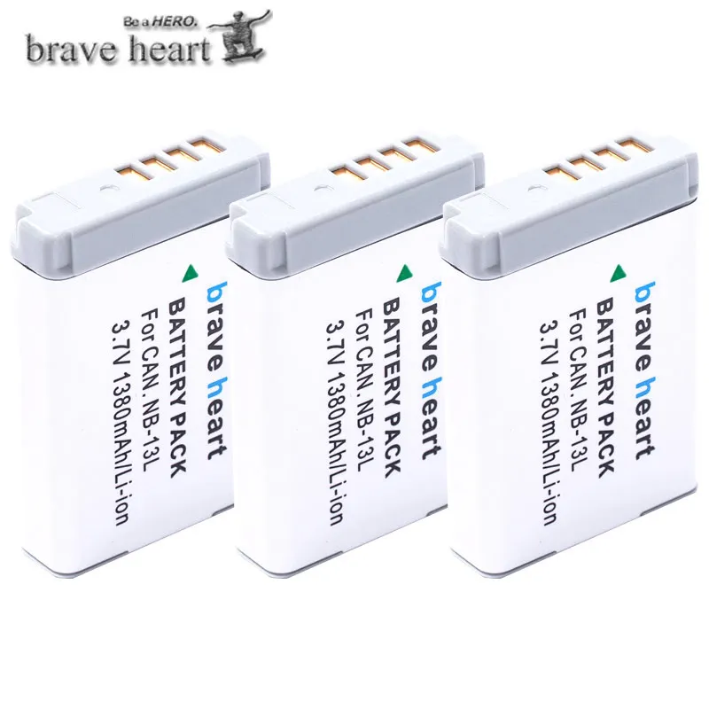 3battery 4x NB-13L NB 13L батарея+ TYPE-C ЖК двойное зарядное устройство для Canon G7X G9X G5X G7X Mark II G9X Mark II SX620 HS SX720 HS - Цвет: 3battery