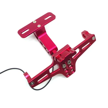

FOR yamaha mt 03 benelli trk 502 pulsar 200 ns cbr650r Universal Motorcycle License Plate Holder Bracket CNC support plaque moto