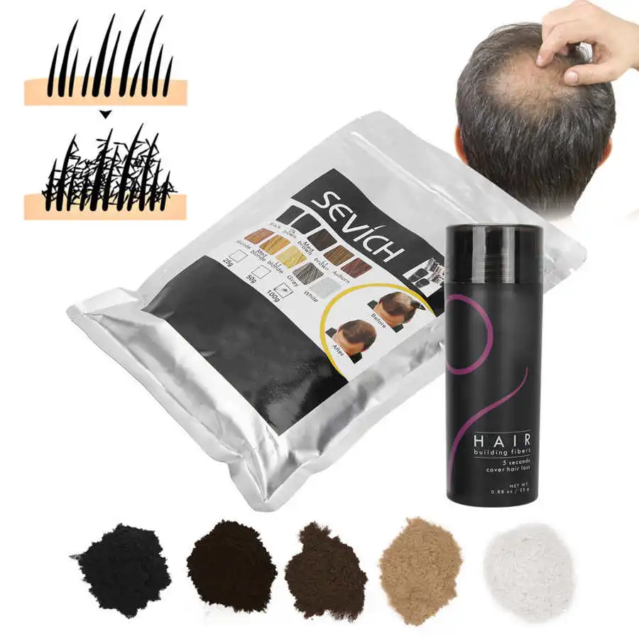 

2pcs New Set Hair Building Fiber Shampoo Conditioner Adaptation Male And Female Patients Various Types Of Hair Loss Symptoms