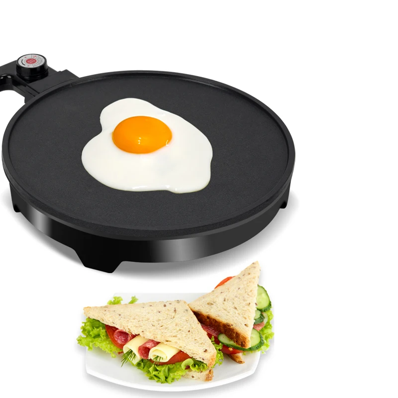 

Pancake Machine Electric Frying Pan Korean Style Pancake Maker Household Electric Oven Round Non-stick Pan Scorpion Machine
