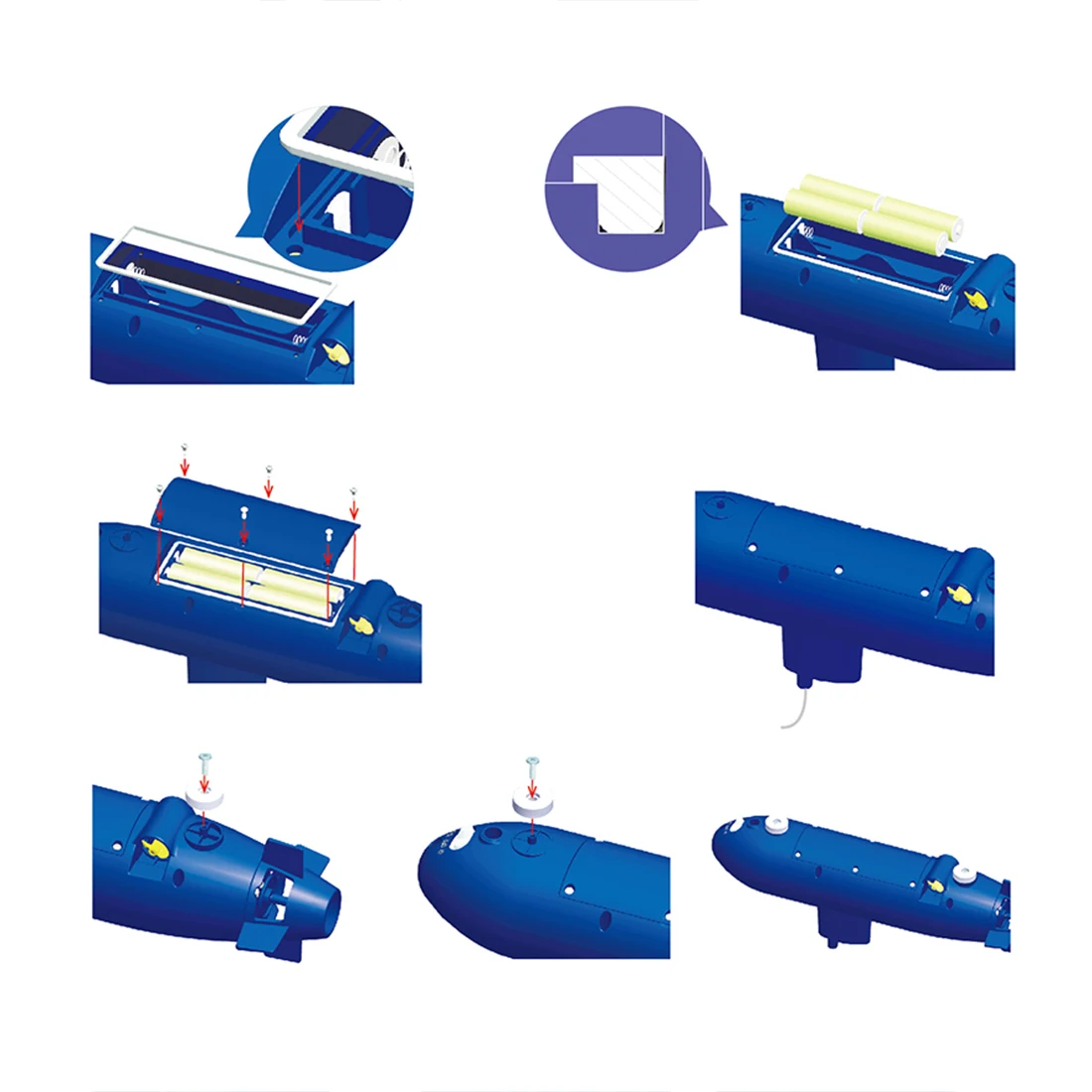 Funny RC Mini Submarine 6 Channels Remote Control Under Water Ship RC Boat Model Kids Educational Stem Toy Gift For Children 6 Funny RC Mini Submarine 6 Channels Remote Control Under Water Ship RC Boat Model Kids Educational Stem Toy Gift For Children 6