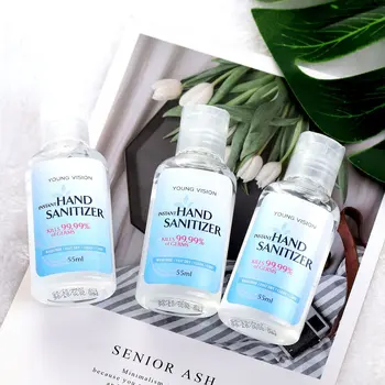 

1 Piece 55ml Portable Water-Free Hand Sanitizer Antibacterial Gel Disinfection Portable Delicate And Non-Irritating Keep Clean