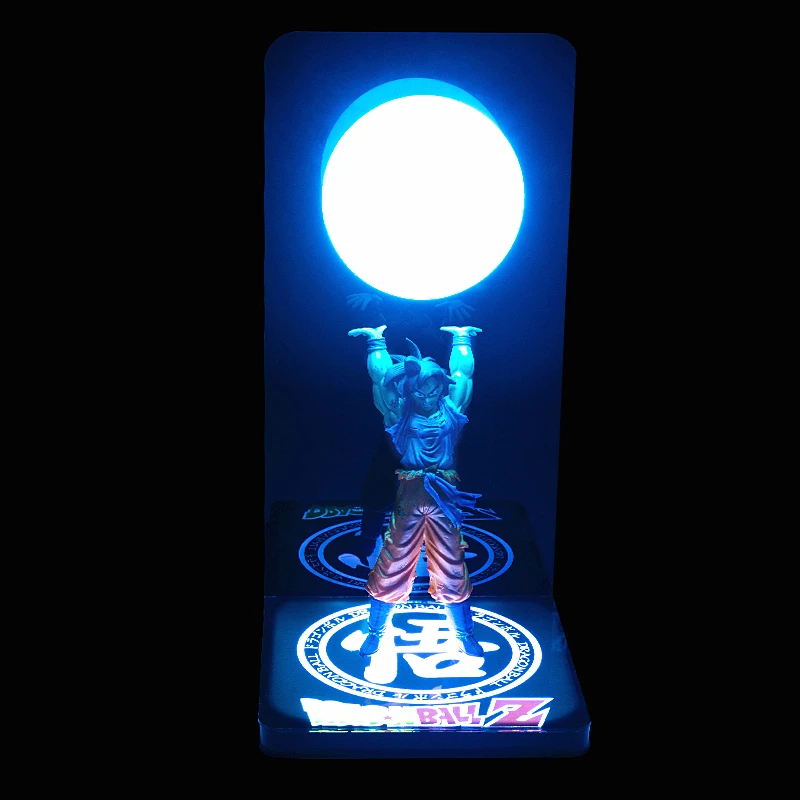 S. orange Новый DIY DRAGON BALL Z Сон Гоку прочность бомбы USB Настольный светильник