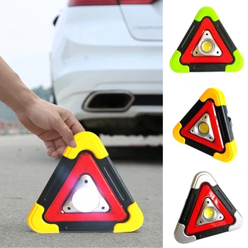 

High Brightness COB Warning Light Battery Powered LED Taillight Signal Lamp Truck Strobe Emergency Light Outdoor Camping Lights