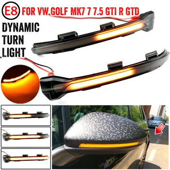 

Flow light Side Mirror Flowing Dynamic Blinker LED Turn Signal Light For VW Golf MK7 7 7.5 GTI R New Touran Sportsvan