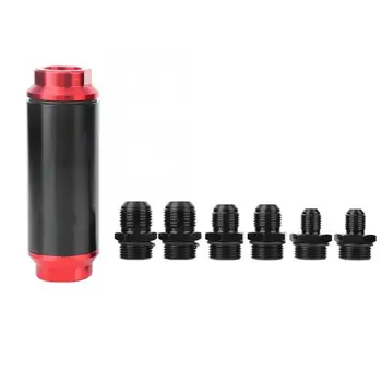 

Universal 44mm Auto Engine Fuel Filter AN6 AN8 AN10 Oil Filter Adapter Fittings