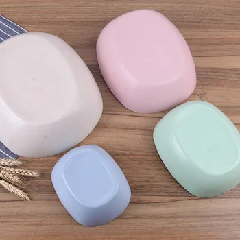 

New Hot 4Pcs Fruit Plate Tray Snack Candy Storage Box Fruit Nuts Container Holder Desktop Organizer Dish Bowl Salad Plates