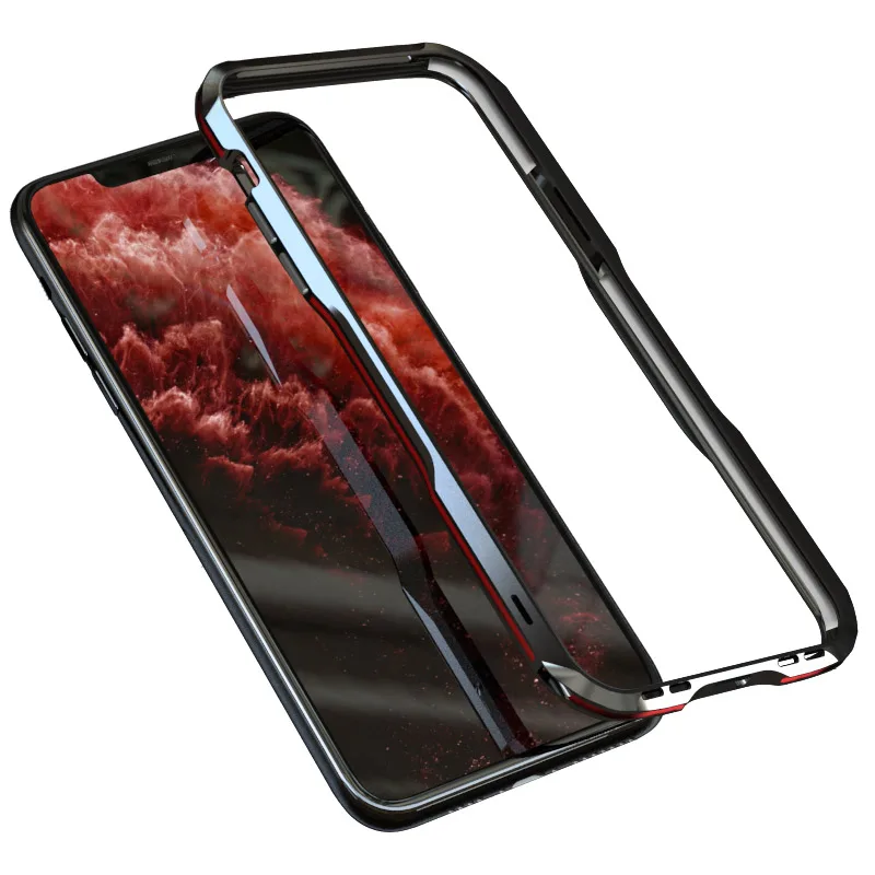 BuzzLee модный дизайн рамка защитный авиационный металлический бампер для iPhone 11 11Pro 11Pro Max телефонный чехол