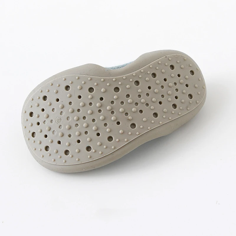 Unisex Toddler First Walker Baby Shoes First Shoes Baby Walkers Baby Girl Kids Soft Rubber Sole Baby Shoe Knit Booties Anti-slip
