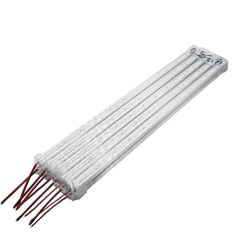 SZYOUMY Led bar light smd 5730 36leds 72leds Жесткая светодиодная лента белый теплый белый с Pc крышкой для освещение для шкафа-буфета