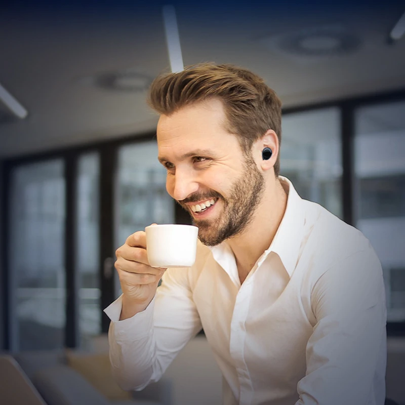 TWS09 сенсорные водонепроницаемые bluetooth-наушники спортивные с двумя ручками 5,0 мини-наушники-вкладыши bluetooth-гарнитура