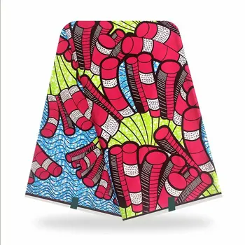 

Newest wax ankara african real soft wax print 100% cotton fabric for women all fashion design 6yards/lot for sewing