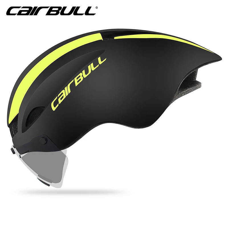 

ultralight bike helmet Race tt Cycling helmet Aero lens goggles road men timetrial triathlon tri bicycle helmet Casco Ciclismo