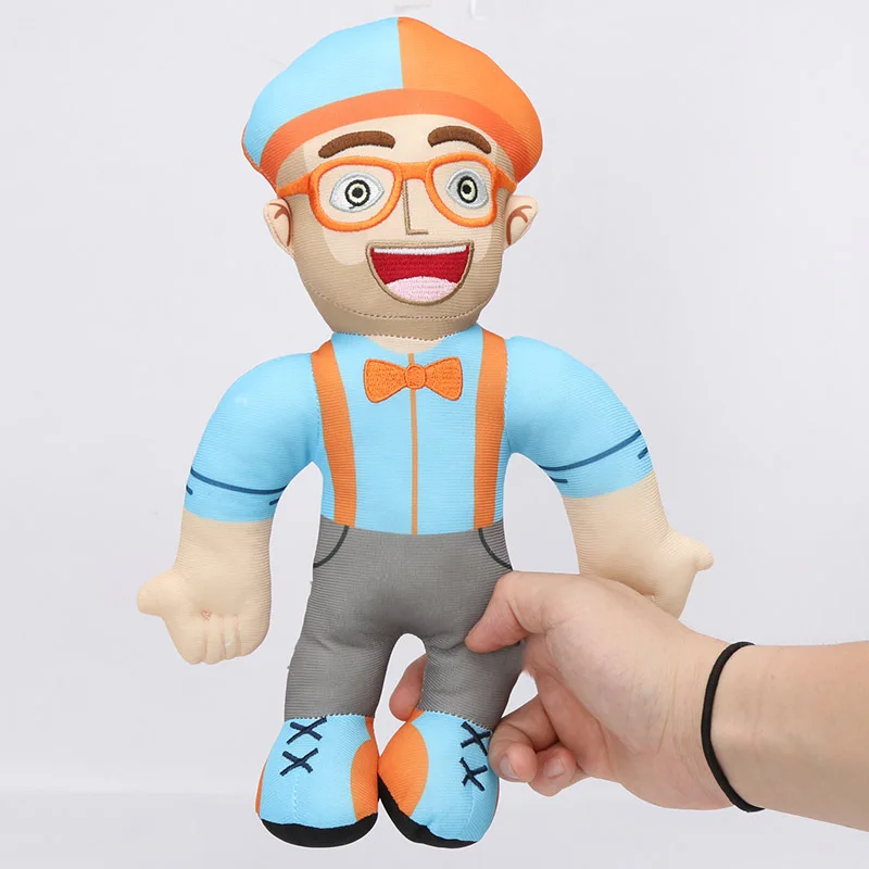 Cos кукла, плюшевые игрушки, 32 см, Blippi, плюшевые игрушки, плюшевые игрушки из мультфильмов, кукла, развивающий подарок для детей, подарок для детей, детская комфортная кукла