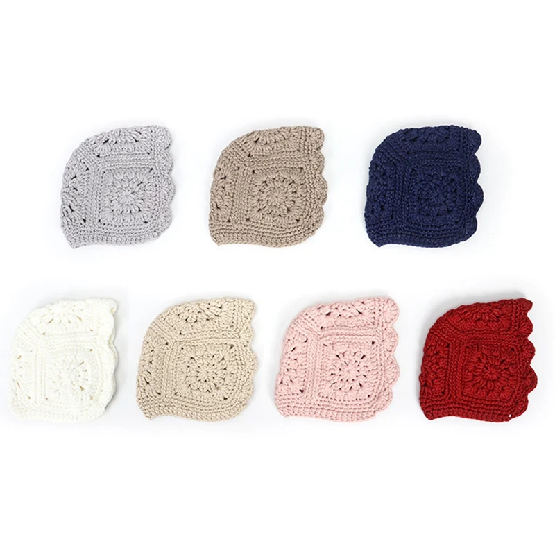Детская шапка на возраст от 1 до 4 лет, детские зимние шапки для девочек и мальчиков, хлопковая плотная теплая вязаная шапка с ушками, шапка из меха лисы