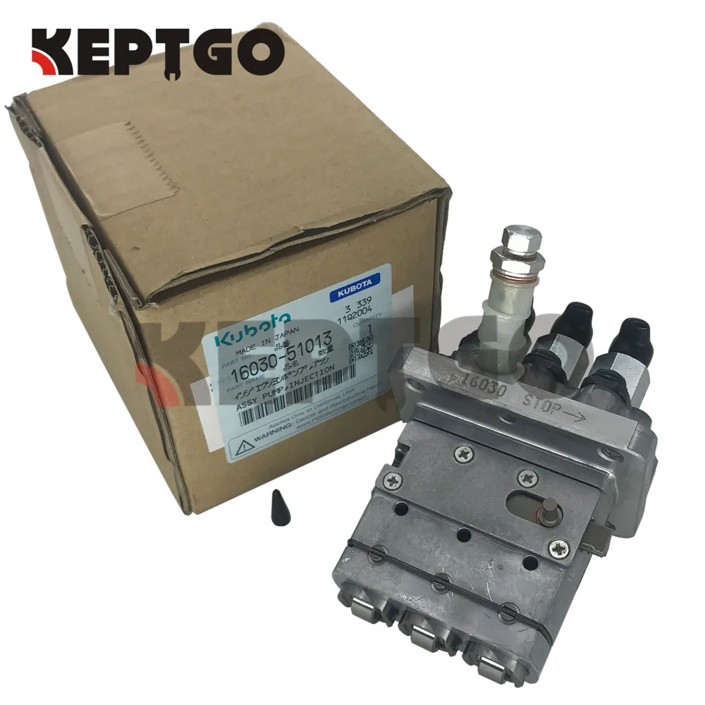 Pompe Injection Moteur Kubota 3 Cylindres D1105 Original neuf Pompe D'injection de Carburant 16030-51010 16030-51013  16030-51012 pour Moteurs Kubota D905 D1005 D1105 - AliExpress Bricolage