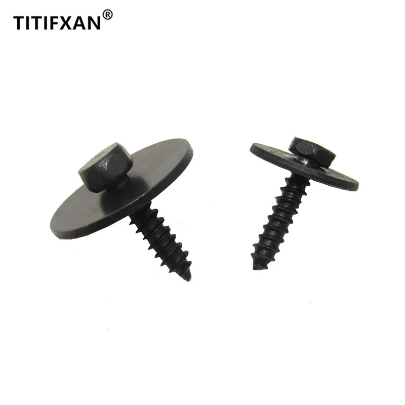 10pcs Car Selftapping Screws Rivet Clip For Bmw Mercedesbenz Front