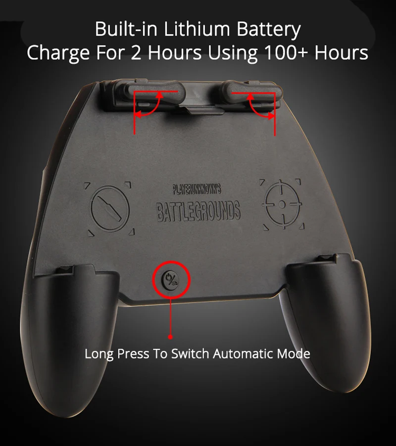  PUBG Controller For Android IOS Iphone Mobile Phone Universal Four Fingers L1R1 Game Trigger Capaci