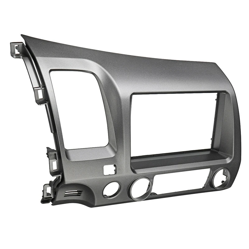 Автомобильный Радио стерео 2 Din Taupe Dash комплект для 2006-2011 Honda Civic