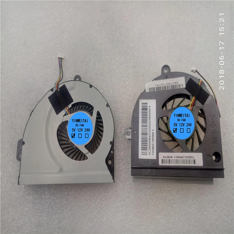 Процессор вентилятор для ASUS K53E K53S K53SC K53SD K53SJ K53SK K53SM K53SV K84 A43S K43 K43T K43B K53B K53BY k53t A53U X53U K43TK X44H k73