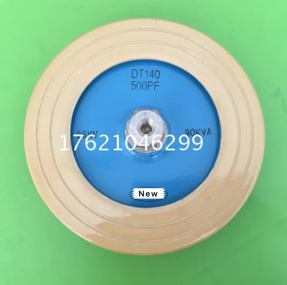 Round ceramics Porcelain high frequency machine new original voltage XPCC DT140 500PF 25KV 90KVA |