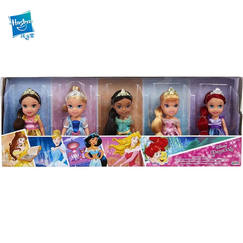 Hasbro Дисней Принцесса мини куклы украшения Белоснежка фигурка модель куклы девушки подарочный набор игрушки - Цвет: Disney doll