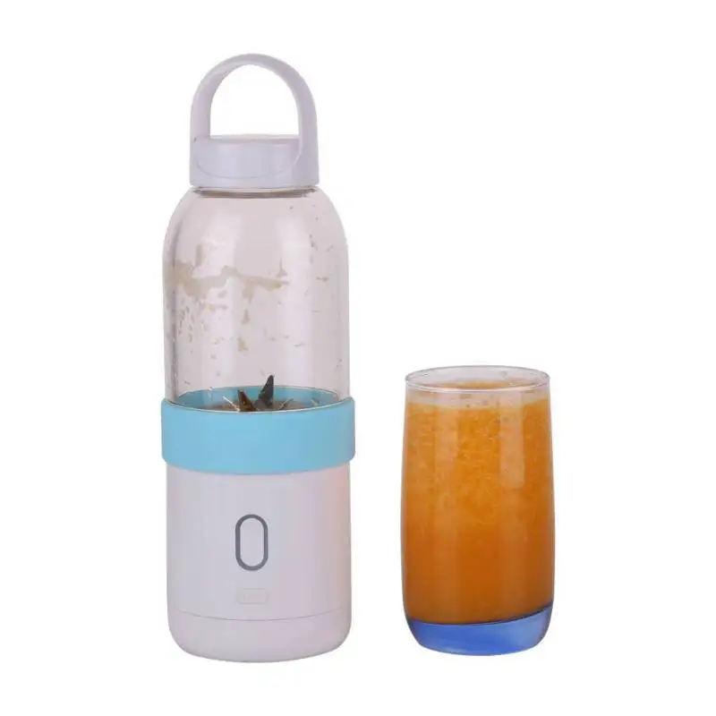 ortable USB Charged Juicer Cup Rechargeable Vegetable Fruit Blender Squeezer For Outdoor Travel Water Bottle With Holder