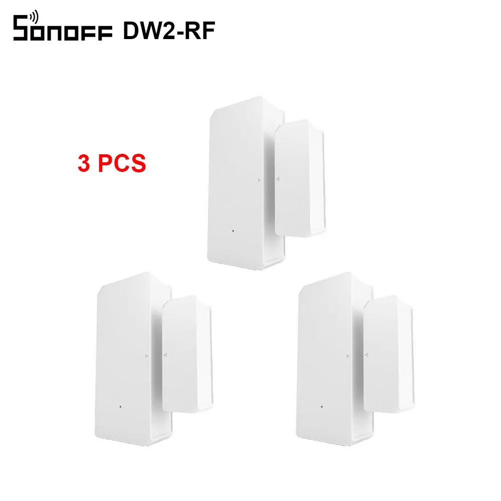 1-10 PCS Itead SONOFF DW2 RF Door Window Alarm Sensor Wireless Magnetic Door Detector Anti-Theft Alarm Smart Home Security 
