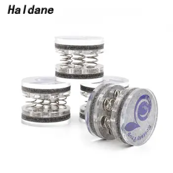 

Haldane 4pcs HIFI Speaker Spike Audiophile Shock Spikes Spring Damping Pad Audio Stand Feet Amp Cone Speaker Pad