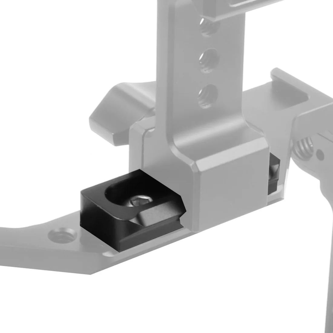 73mm NATO Rail Quick Release Safety Rail Rig Mini 48mm for Anti-Off Top Handle Clamp Slider Adapter DSLR Camera Cage Extension