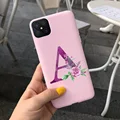 Letter - pink - A