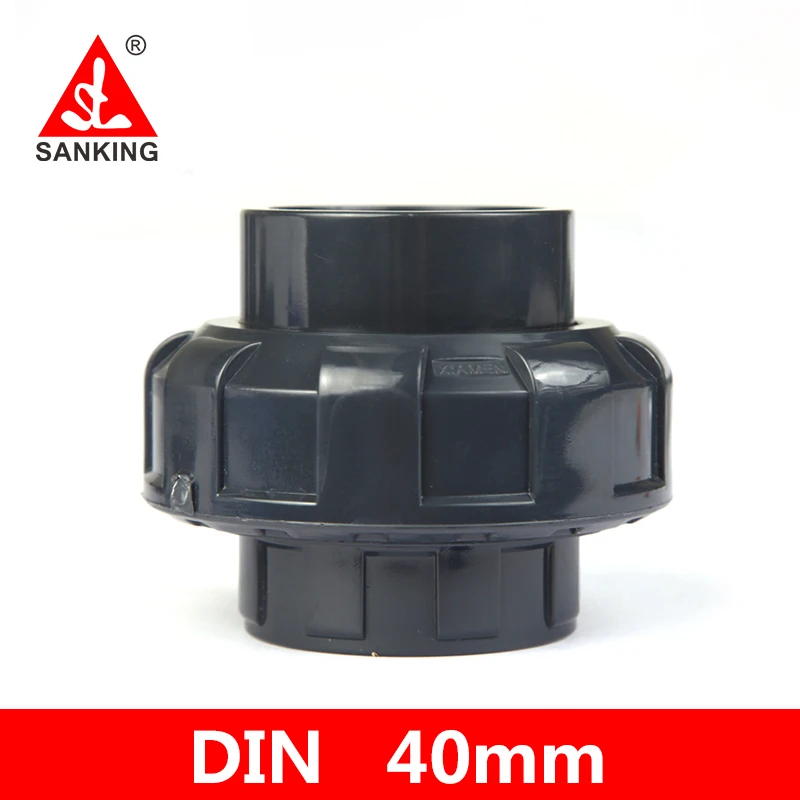Conector da Tubulação de Água do Aquário dos Produtos de Upvc do Encaixe da Irrigação da Água do Jardim da União do Pvc 40 mm Sanking