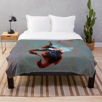 

Home Dive 4 Throw Blanket Soft Sherpa Blanket Bed Sheet Single Knee Blanket Office Nap Blanket