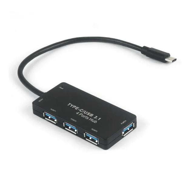 Type-c к концентратору usb3.0 концентратор 4-портовый type-c расширитель Многофункциональный 4 в 1