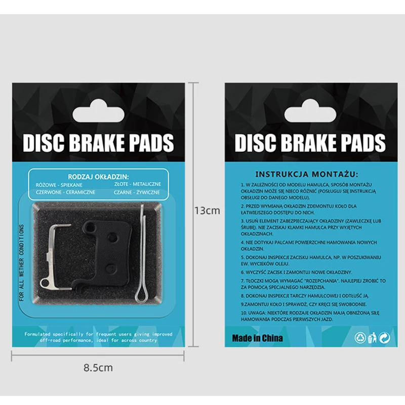 Disk brake Pads for M365 XTECH Hydraulic Brake MTB Bicycle Disc Ceramics Semi-Metallic brake Pads ZOOM XTECH HB100 2pcs bicycle disc brake pads,brake pads,bike brake pads