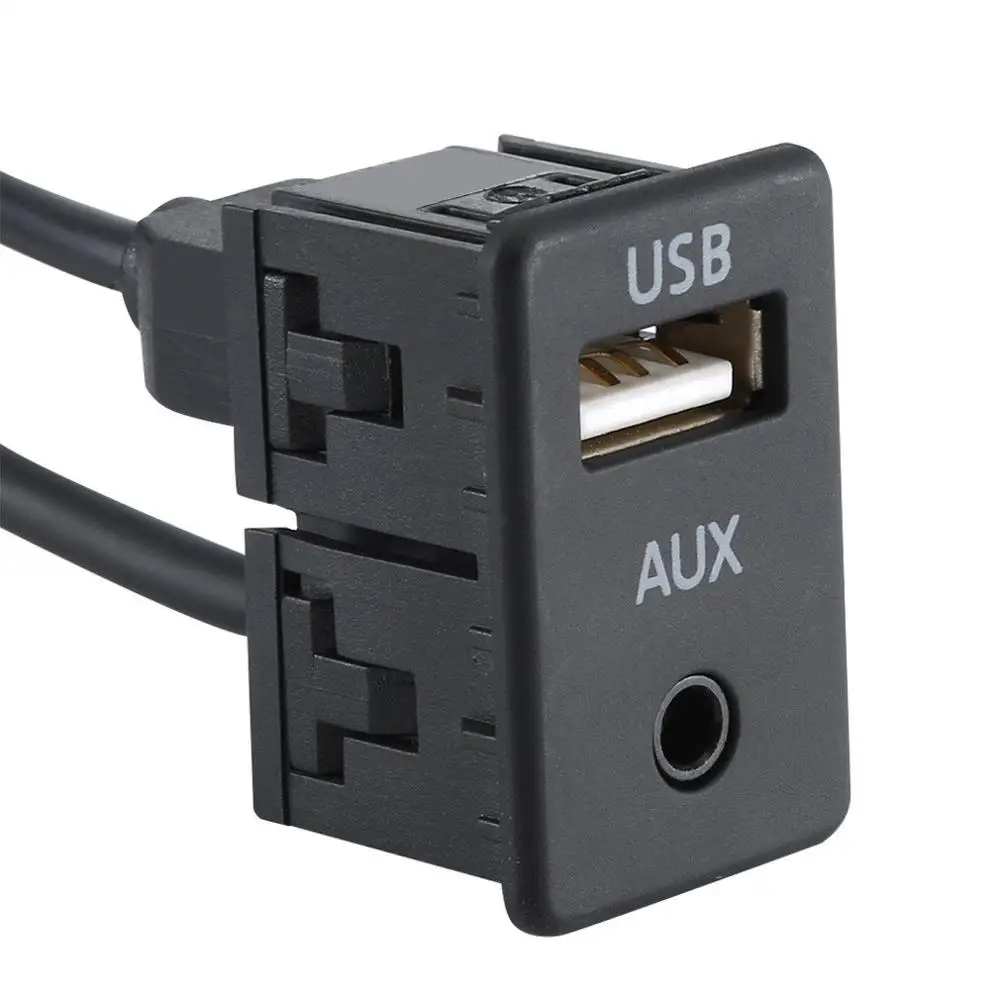 1 м для машины, кабель Rca адаптер переключатель 3,5 мм аудио разъем Aux Usb кабель удлинитель панель Rca кабель для Toyota