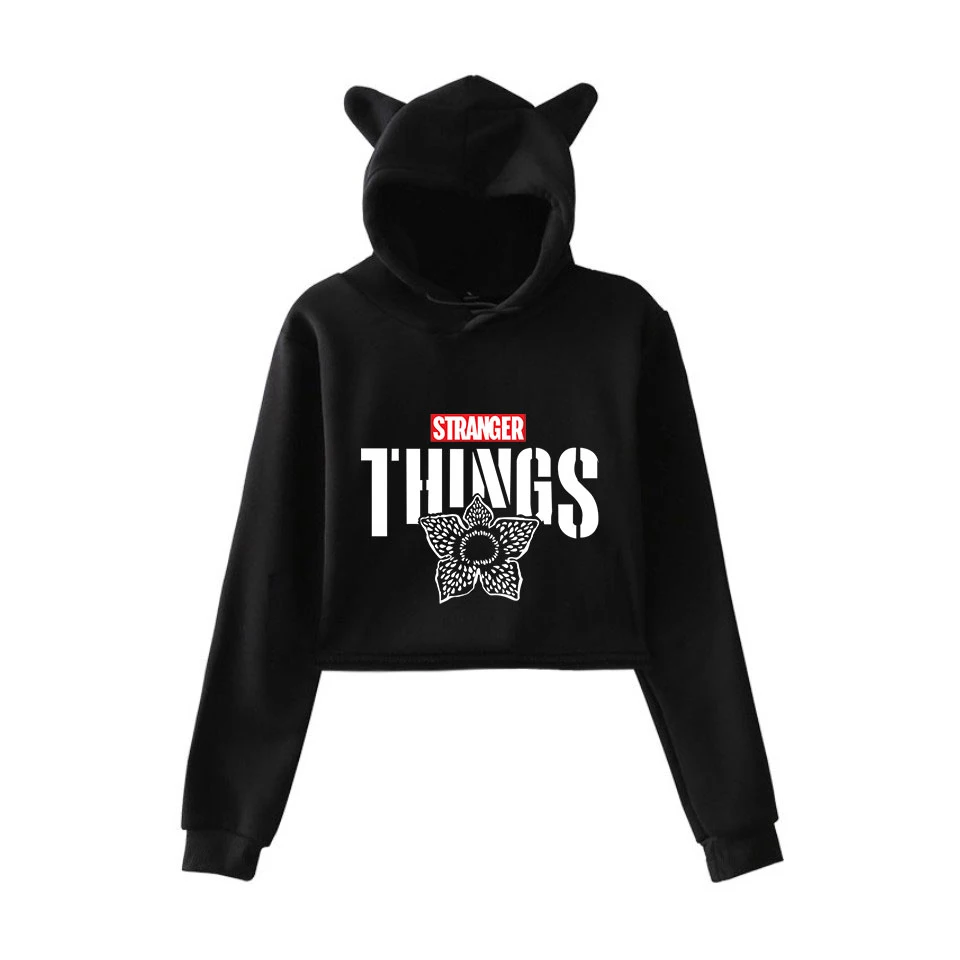 Stranger Things Hoodie For Girls New Sale Print Science Fiction