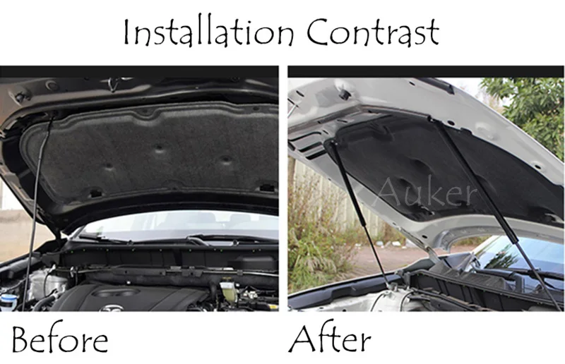  For Mazda CX-5 CX5 KE 1th 2013 2014 2015 2016 Bonnet Hood Supporting Rod Strut Bars Lift Spring Sho