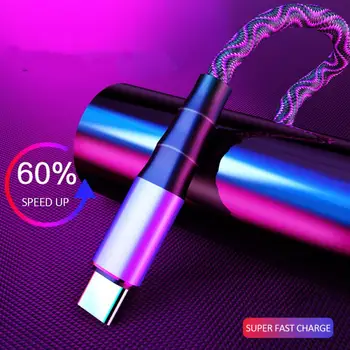 

2020 Type C Micro USB Quick Charger Mobile Phone USB Data Cord Cable Fast Charging Cable for Samsung Huawei Xiaomi OPPO TXTB1