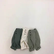 Осенняя одежда детская одежда в Корейском стиле Новые товары для мужчин и женщин детская одежда в Корейском стиле из потертого хлопка в стиле ретро повседневная одежда