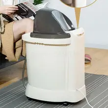 Ванна для ног бочка для дома высокая-глубокая автоматическая постоянная температура нагрев Электрический Массажная Ванна для ног выше икры