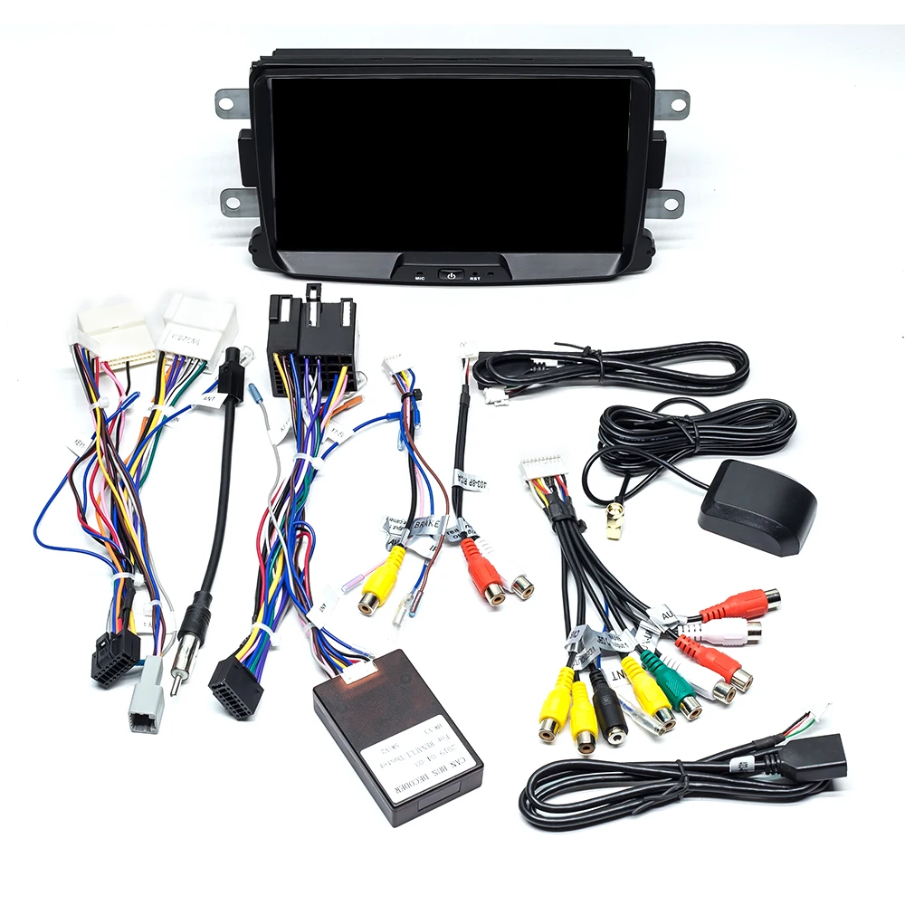 1 din android 10 Автомобильный мультимедийный gps навигатор для Dacia Lodgy Logan Duster Sandero Renault