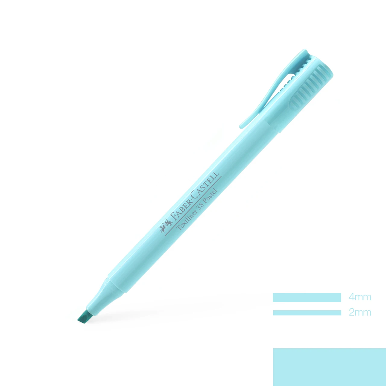 Blue Slim New Faber Castell Pastel Highlighter Pen Fluorescent Markers Mildliner Soft Multicoloured Pen Kawaii Stationery Art Supplies - Цвет: Blue Slim