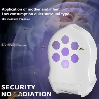 

5W Wall-Mounted USB UV light Mosquito Killing Low noise and safe Household Mosquito Repellent Indoor Mosquito Insect Killing