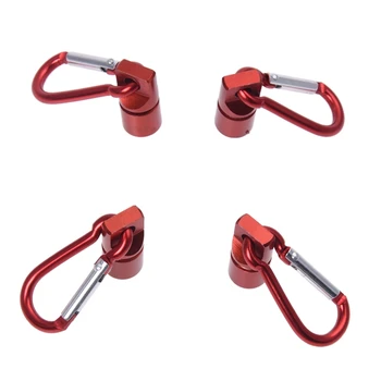 

NEW-4 Red Aluminum Dog Cat Pet Safety Flashing Flash LED Light Collar Tag Waterproof