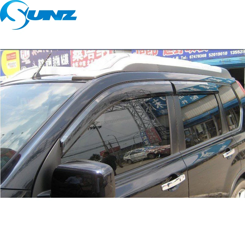 Дефлекторы боковых окон для Toyota Land Cruiser Prado Fj120 2003-, защитный козырек для двери, защита от дождя, аксессуары для автомобиля, Стайлинг SUNZ