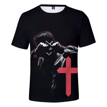 Singer The Weeknd T Shirts 3D Print T-shirt Men/women Casual Streetwear Hip Hop Fashion 4